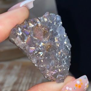 Aura Amethyst Cluster